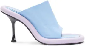 JW Anderson Bumper-Tube leather mules Blue