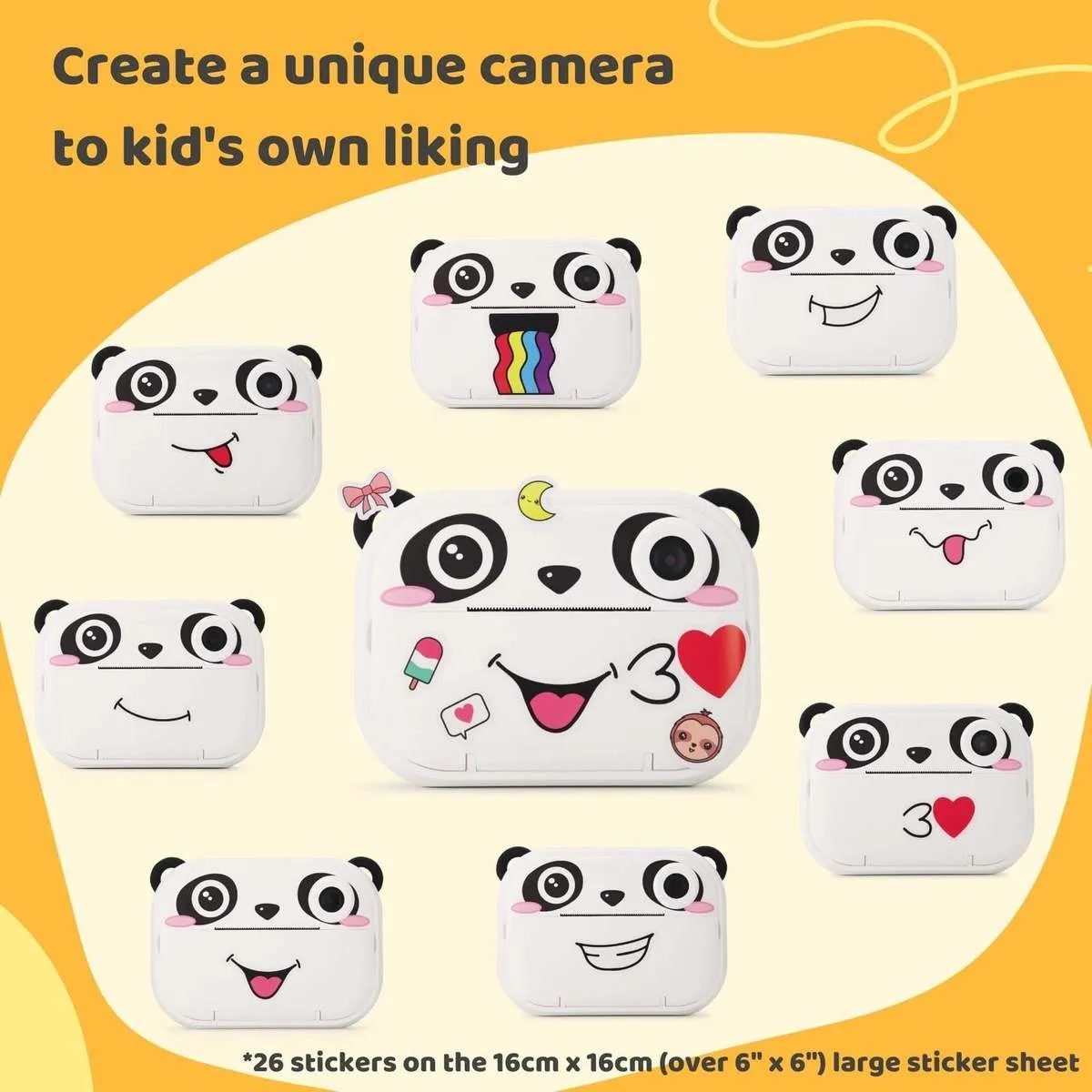 Kids Koko the Panda Instant Print Digital Camera