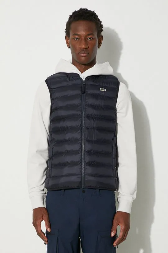 Lacoste vest men’s navy blue color