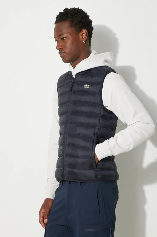 Lacoste vest men’s navy blue color