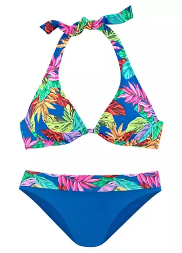 LASCANA Tropical Print Bikini | Grattan