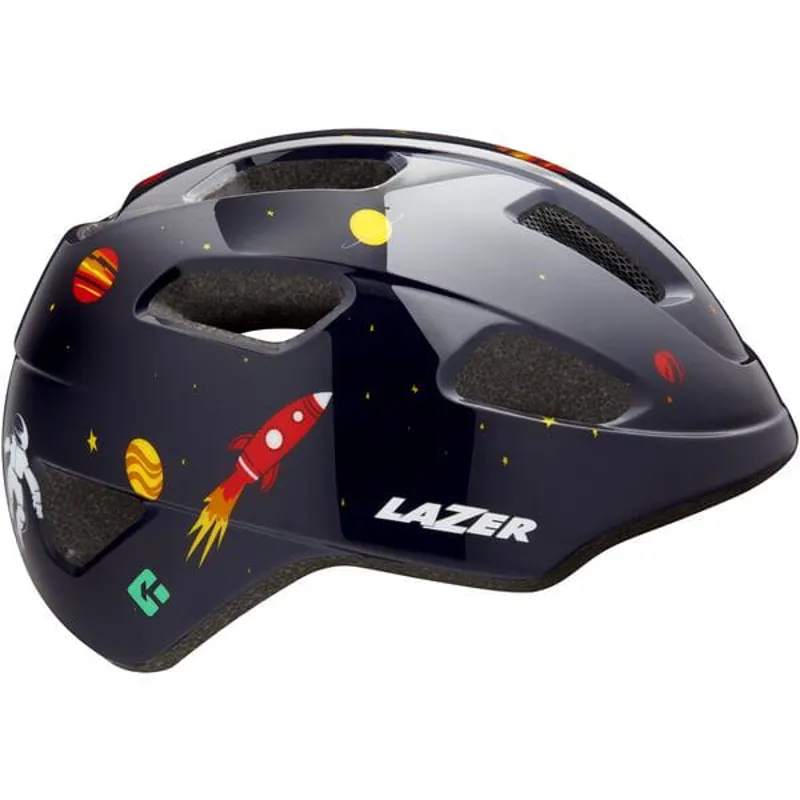 Lazer NutZ KinetiCore Uni-Youth Helmet in Space Black