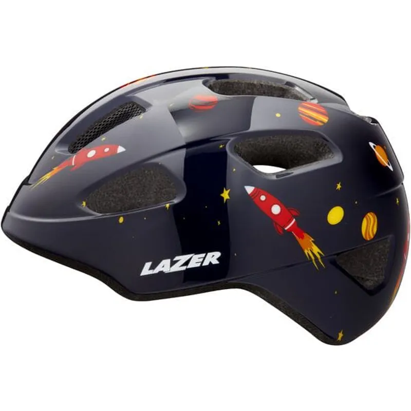 Lazer NutZ KinetiCore Uni-Youth Helmet in Space Black