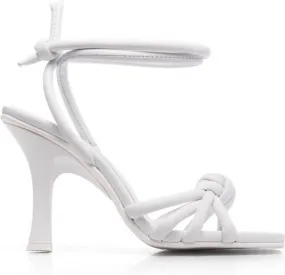 Le Silla Resort knot-detail sandals White