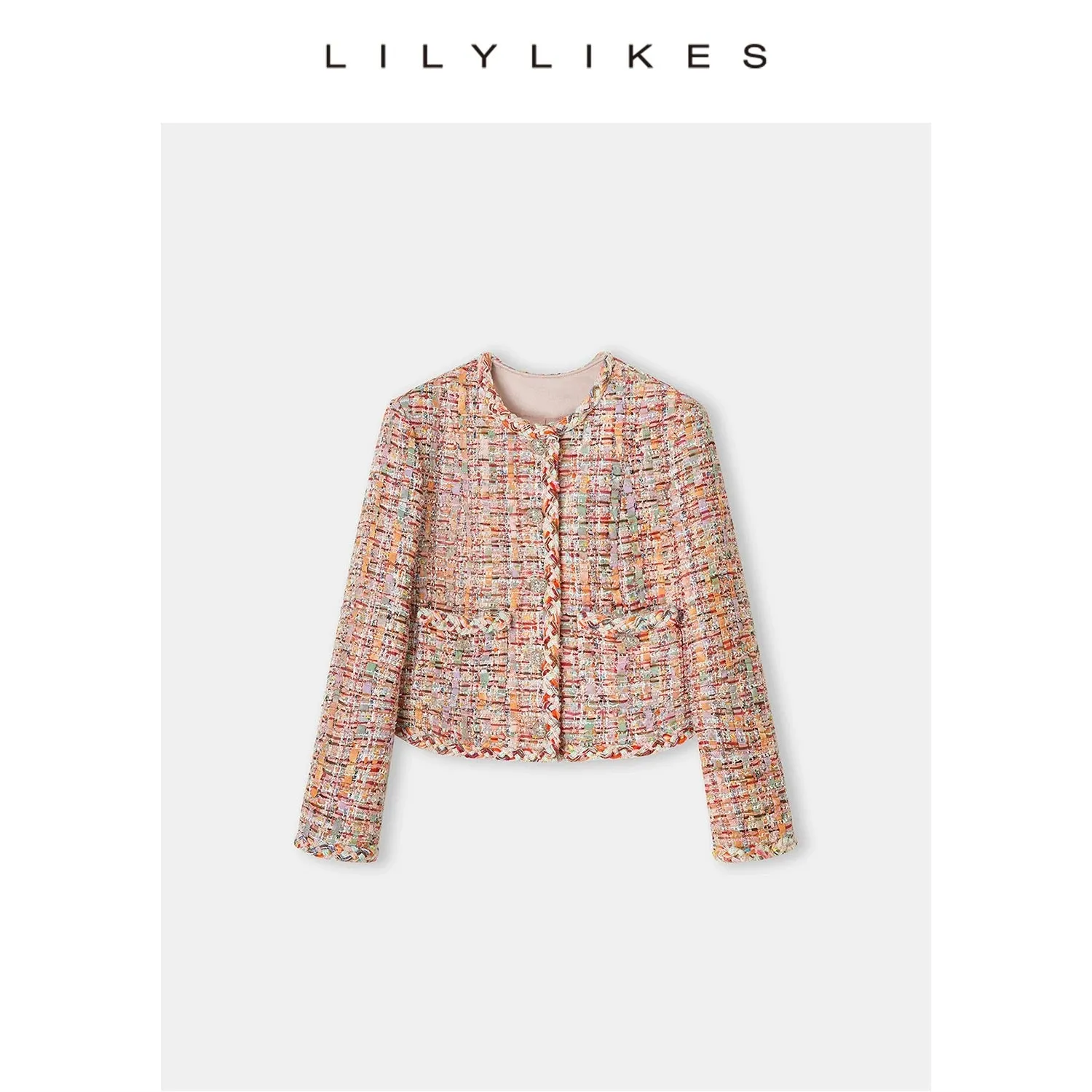 Lilylikes Elysees Handmade Treasure Xiaoxiang 30+ yarn heavy weaving Xiaoxiang vest jacket