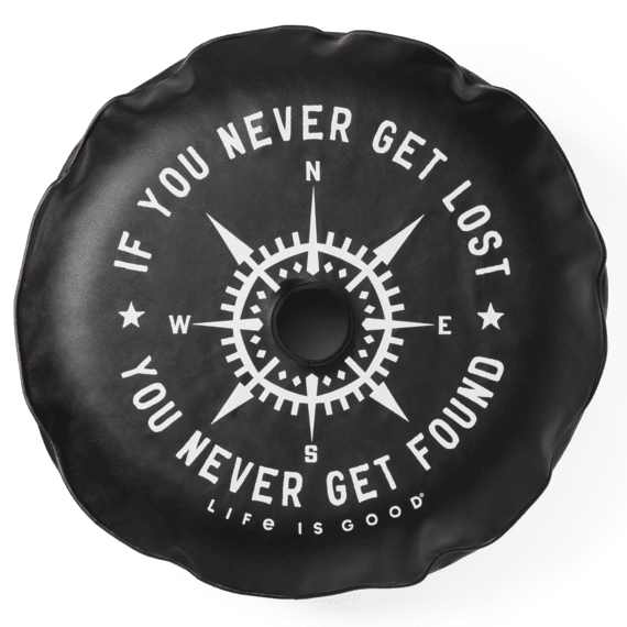 Lost and Found Compass Rearview Camera Tire Cover