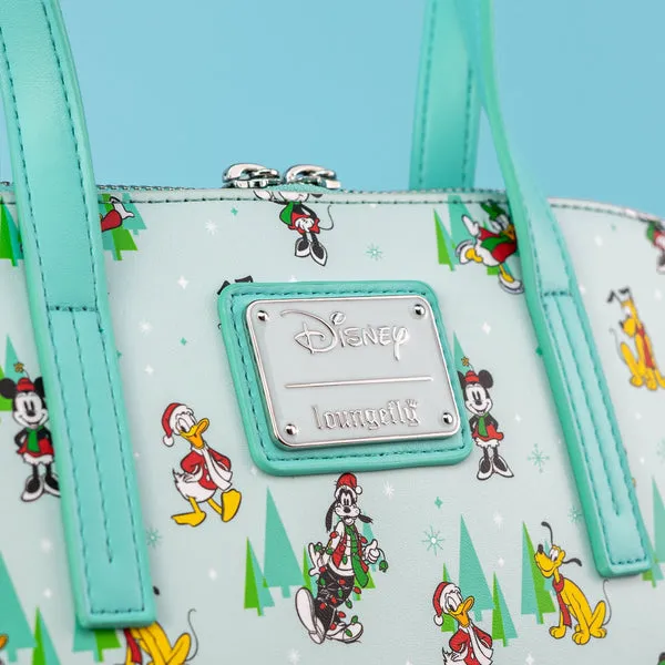 Loungefly x Disney The Sensational Six Christmas Character Print Crossbody bag