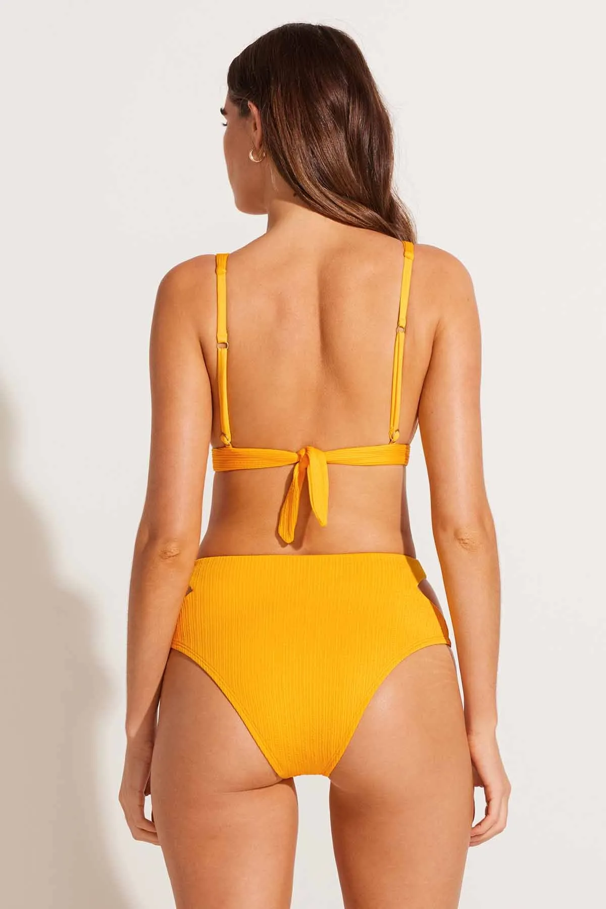 Lyra Elongated Triangle Bikini Top