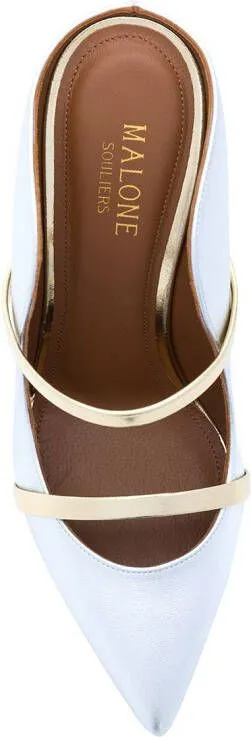 Malone Souliers Maureen 100 mules Metallic