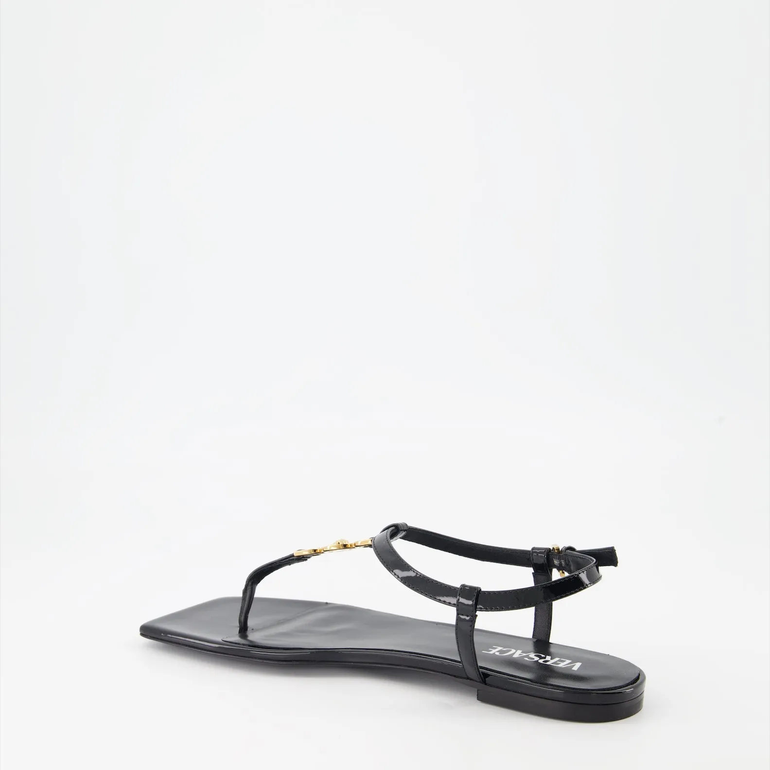 Medusa '95 Patent Leather Sandals