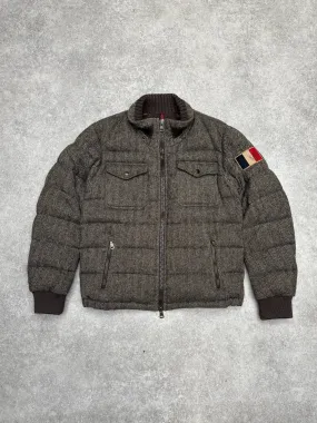 Moncler Herringbone Quilted Puffer Down Jacket