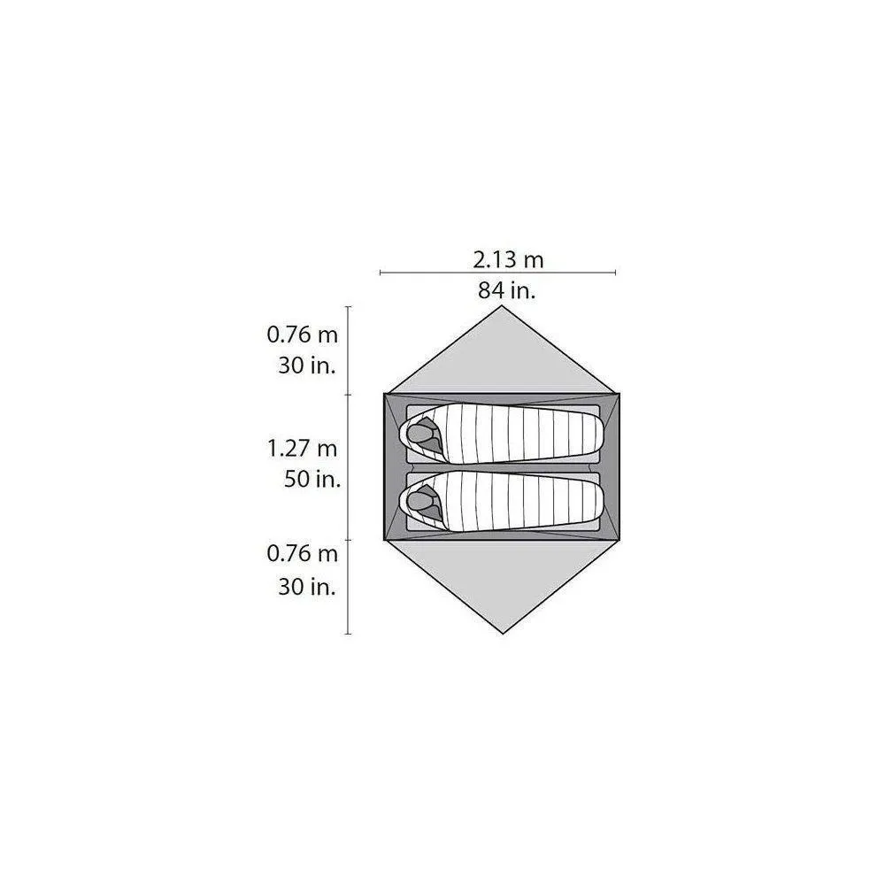 MSR Hubba Hubba NX 2 Tent | 2 Person Tents | George Fisher UK