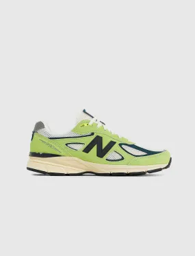 NEW BALANCE 990 V4 MADE IN USA HI LITE   GREEN