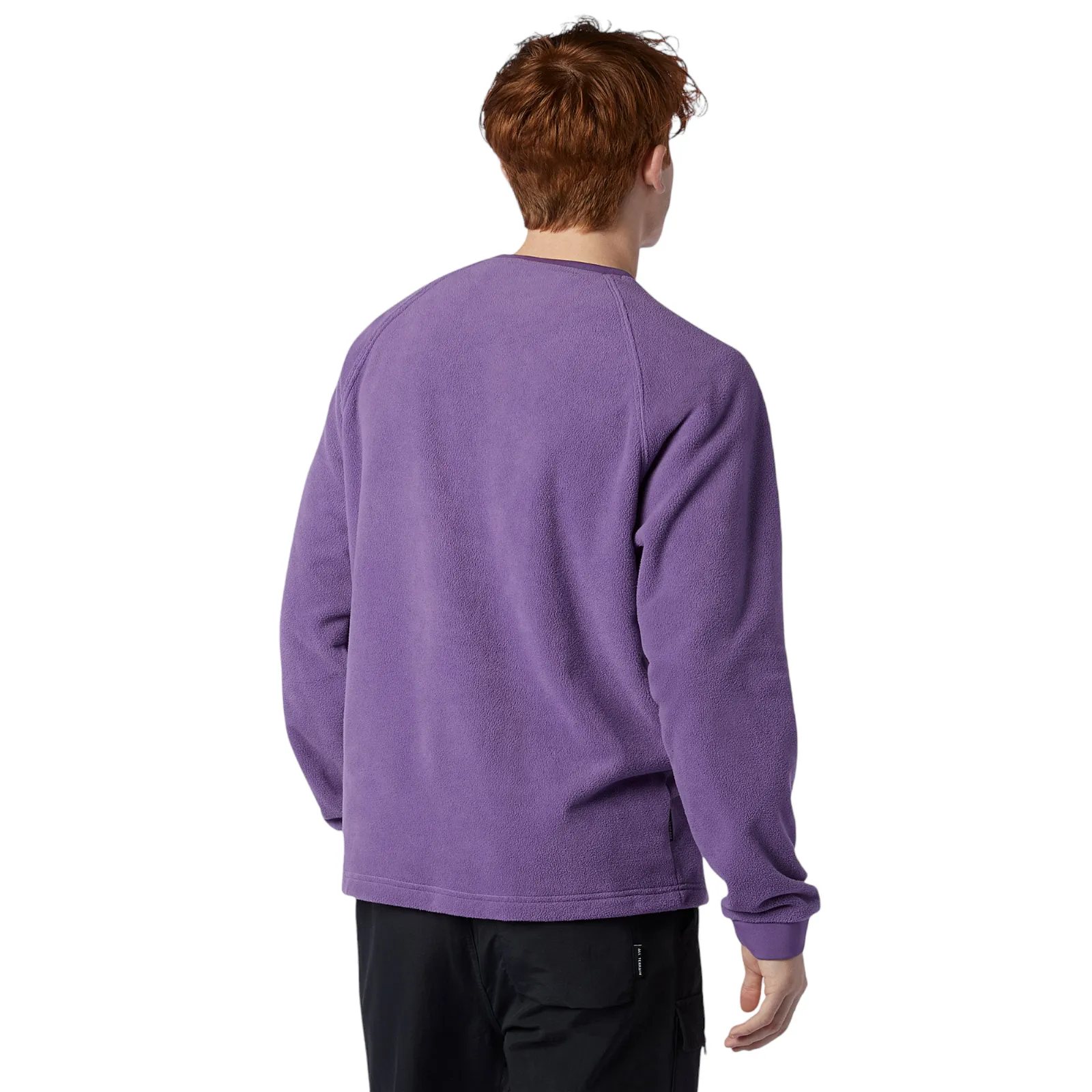 New Balance All Terrain Pocket Crew Polar Fleece - Purple