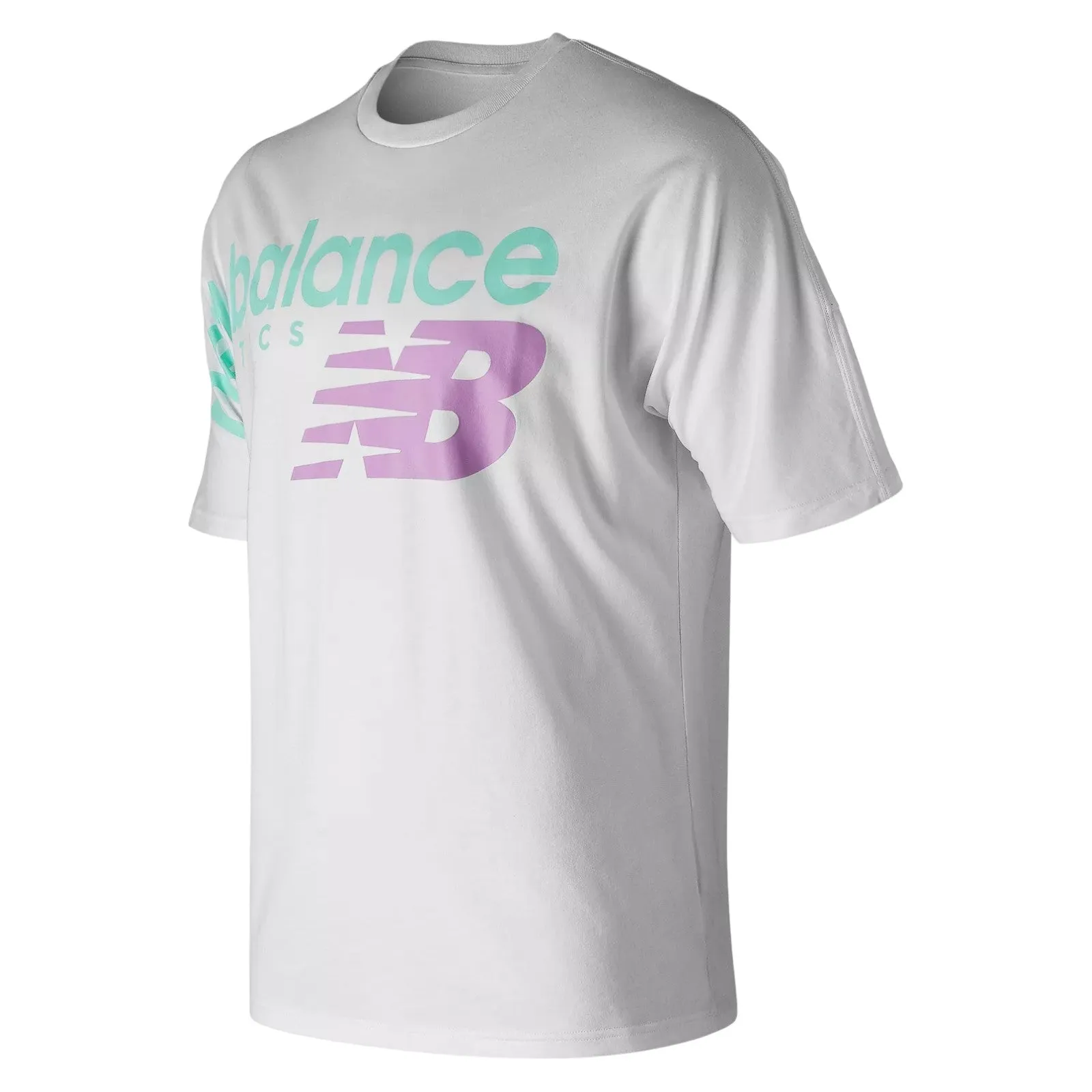 New Balance Athletic Crossover Graphic Tee - White