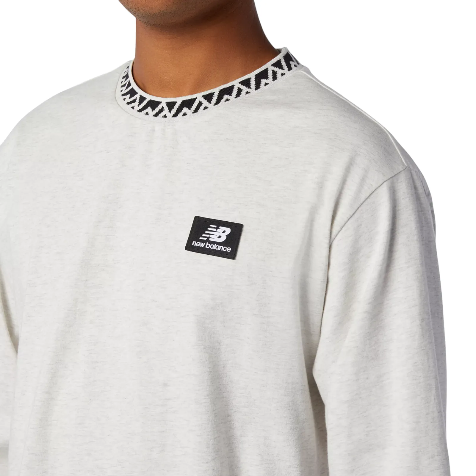 New Balance Athletics Terrain Long Sleeve Shirt - Beige