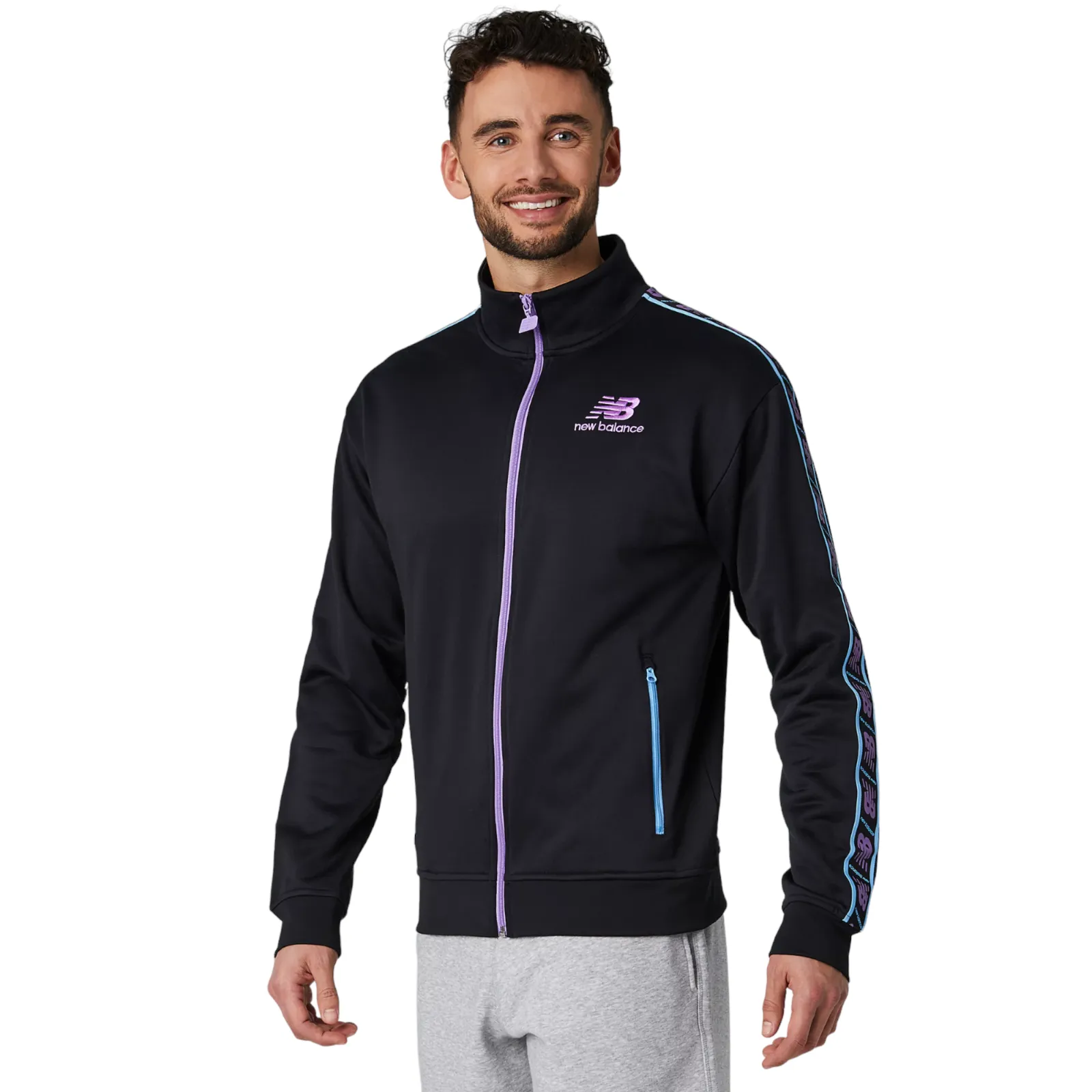 New Balance Athletics Tokyo Nights Track Jacket - Black