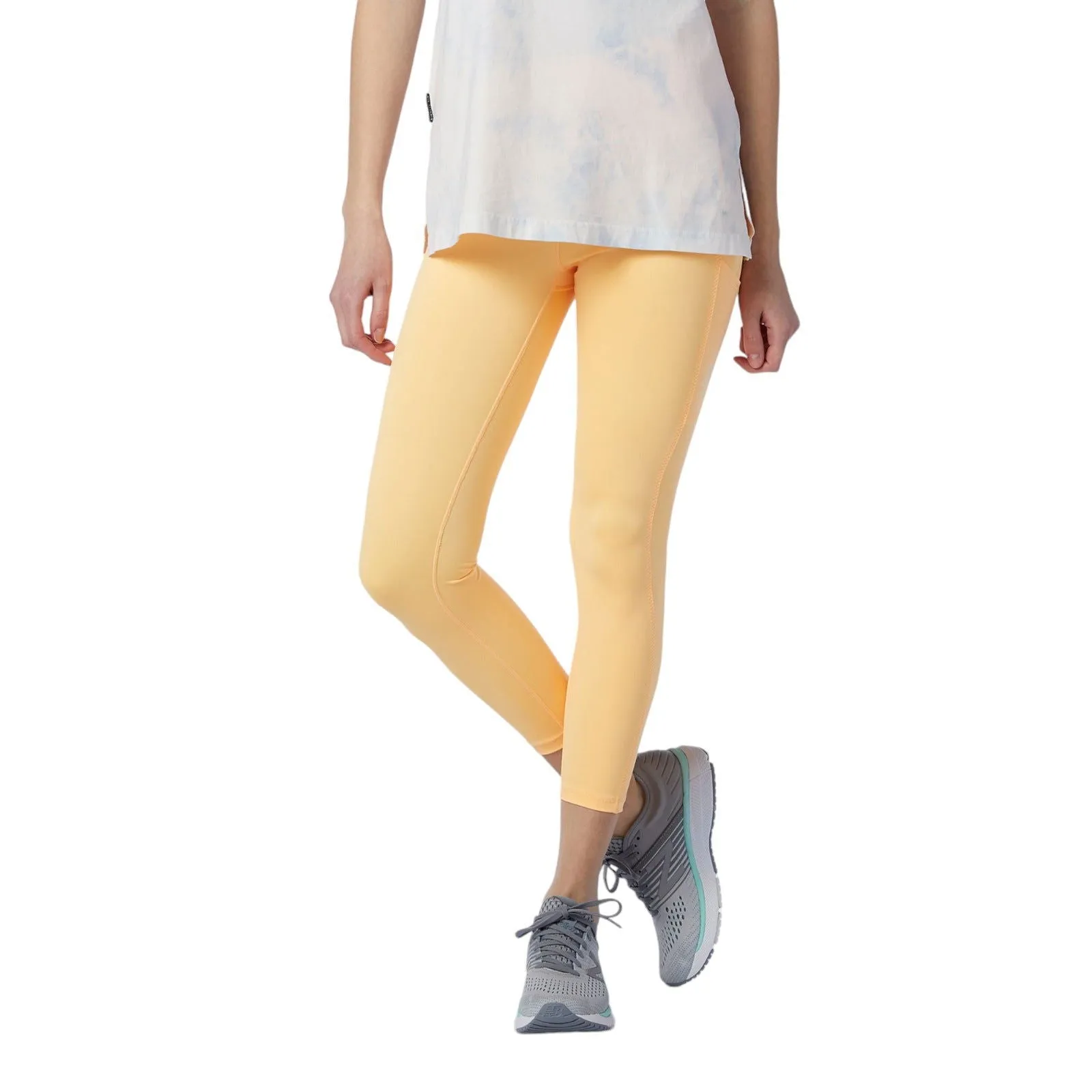 New Balance Womens All Terrain Leggings - Orange