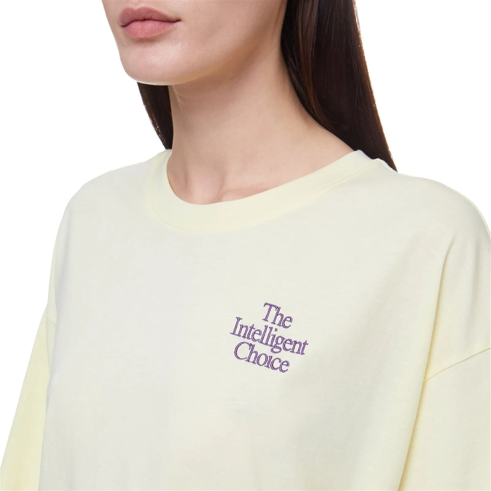 New Balance Womens Athletics Intelligent Choice Tee - Saturn Yellow