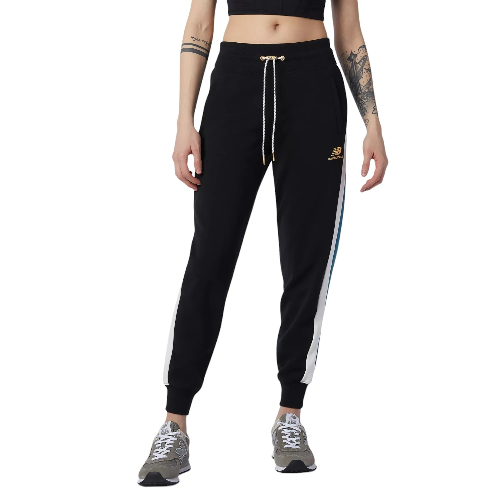 New Balance Womens NB Athletics Higher Learning pants - Black