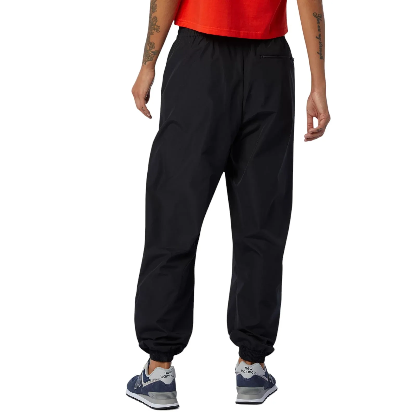 New Balance Womens NB Athletics Podium Wind Pants - Black