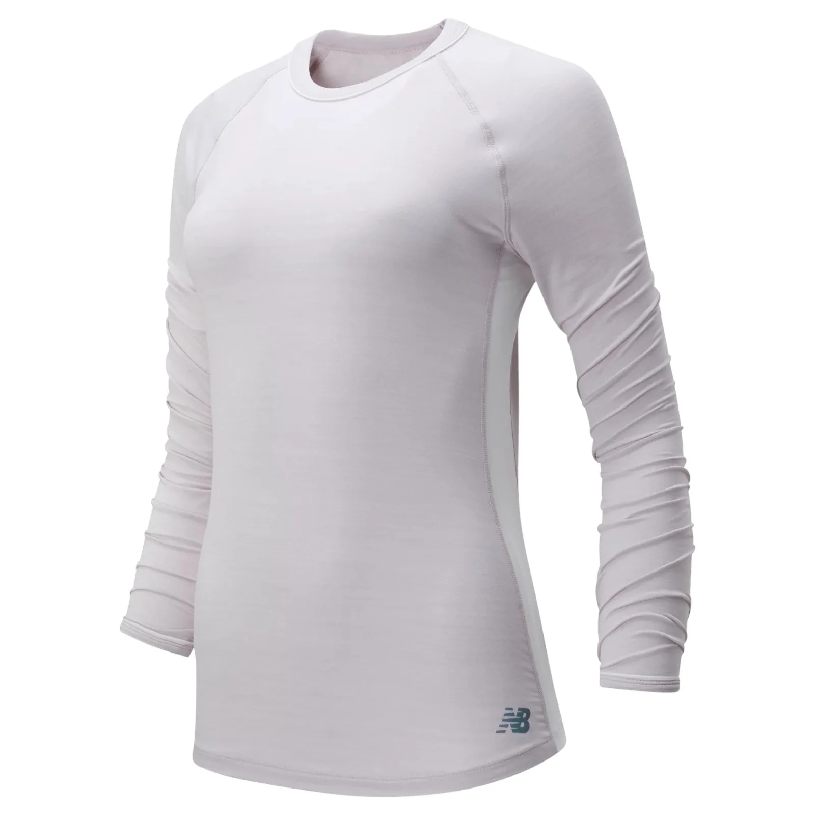 New Balance Womens Seasonless Long Sleeve T Shirt - Pink