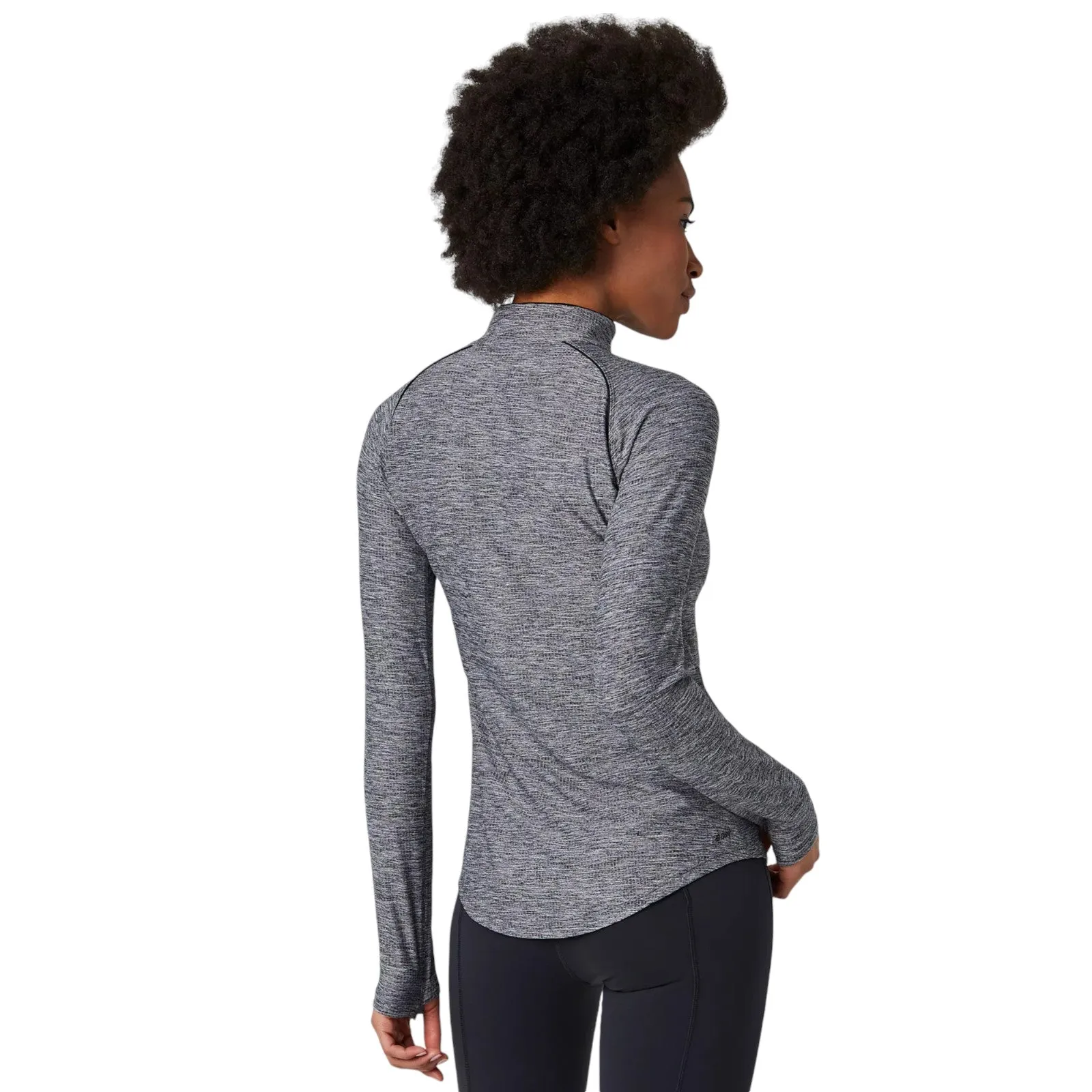 New Balance Womens Transform Half Zip Sweat Top - Grey