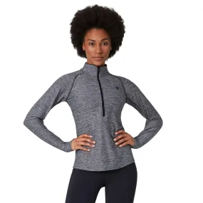 New Balance Womens Transform Half Zip Sweat Top - Grey