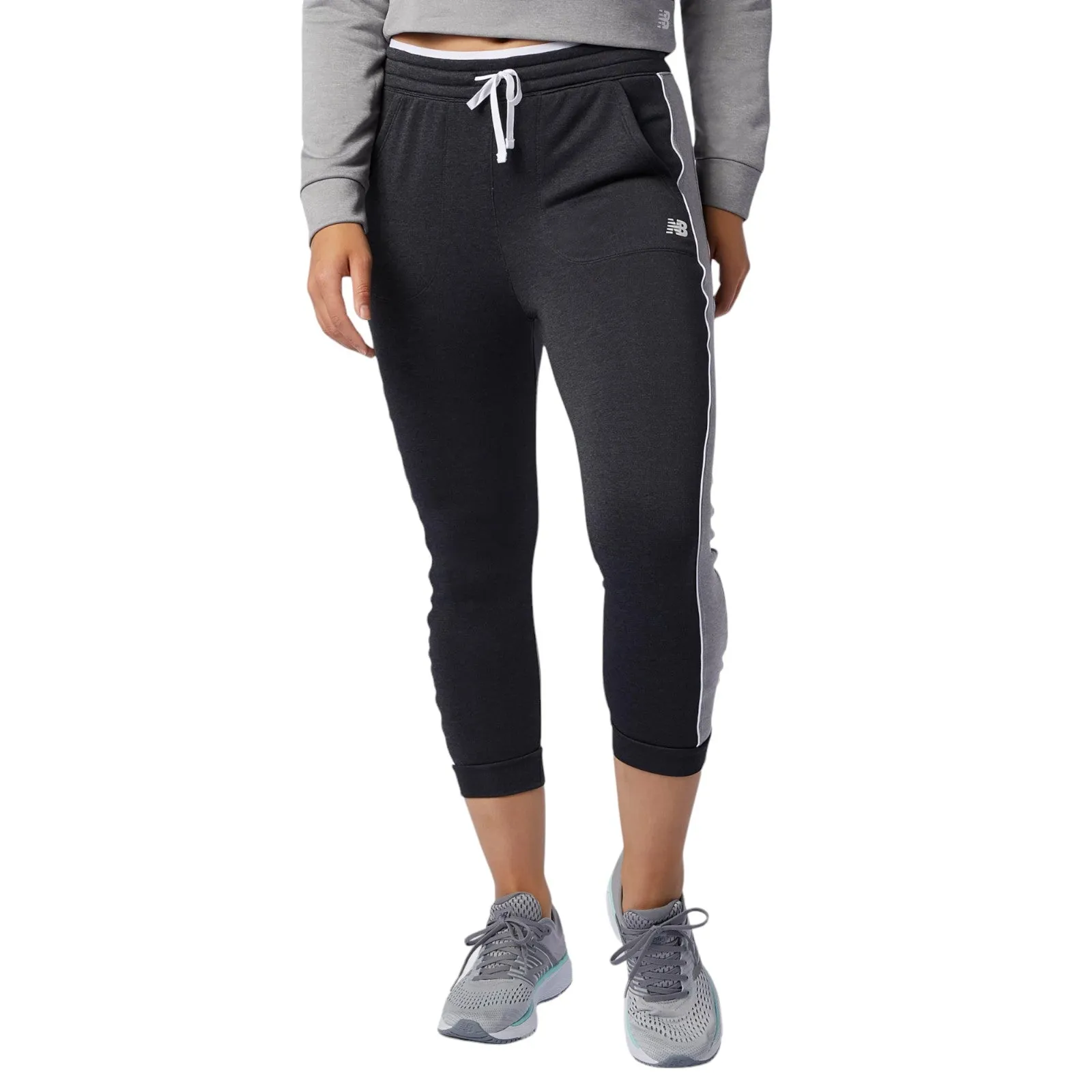 New Balance Womens Velocity Sweat Pants - Black