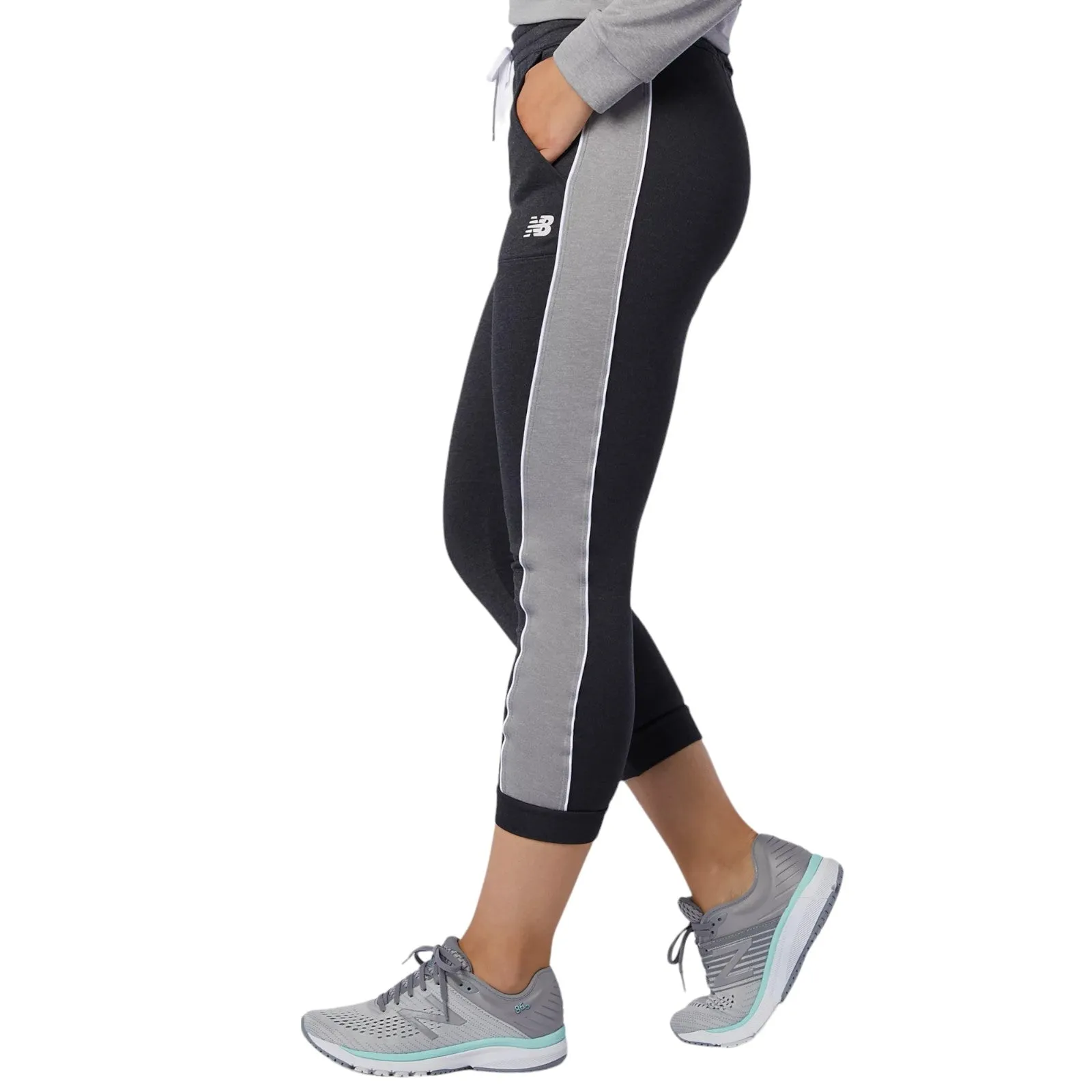 New Balance Womens Velocity Sweat Pants - Black