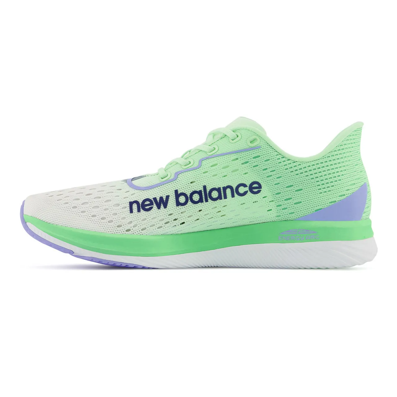 New Balance Women's FuelCell SuperComp Pacer - White / Vibrant Spring Glo