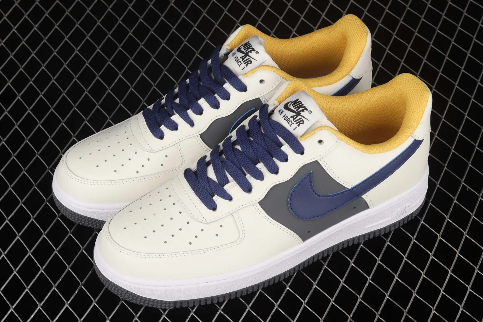 Nike Air Force 1 HO20 BG Sail White Dark Grey Blue CK7214-103