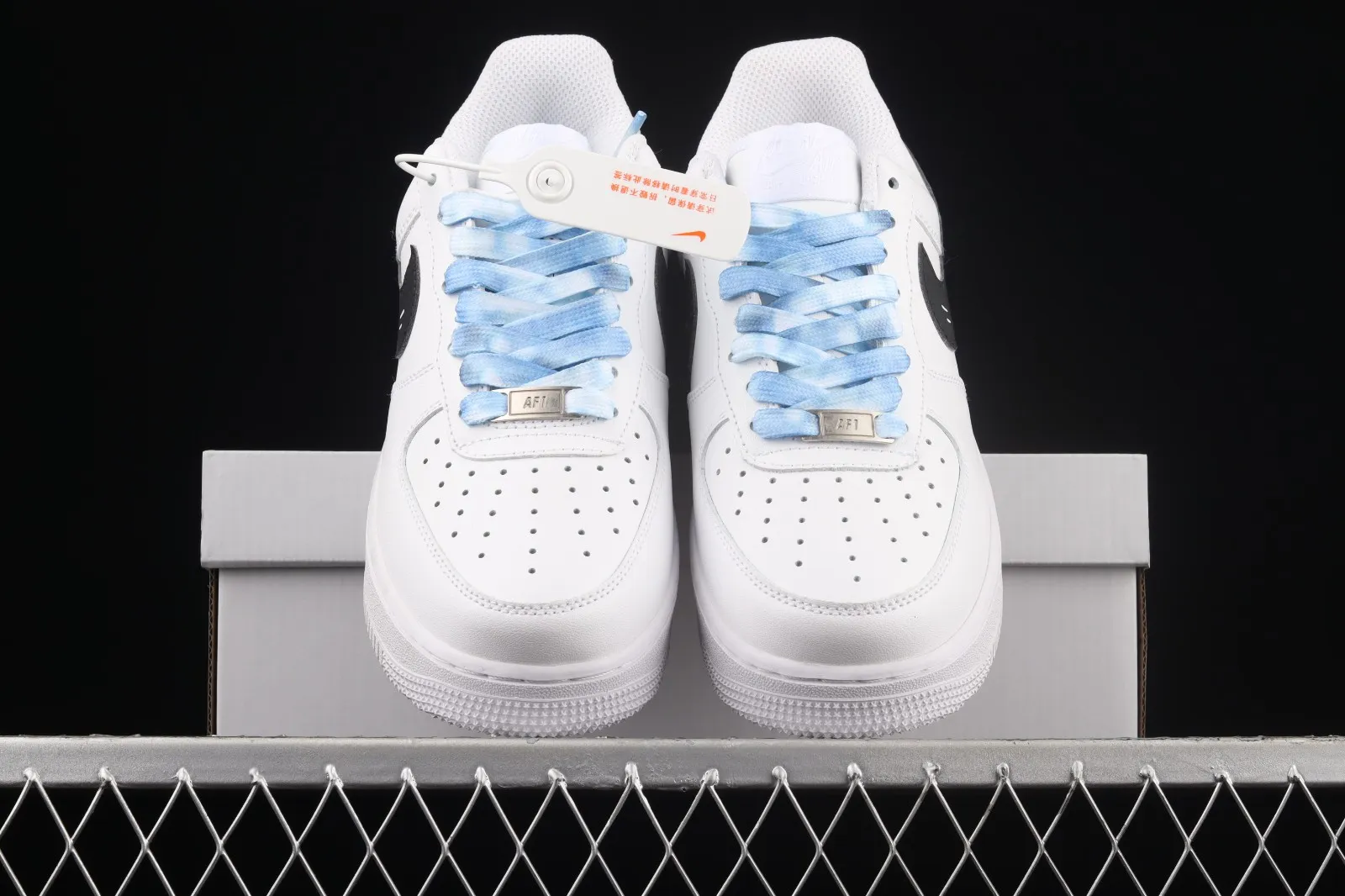 Nike Air Force 1 Low Valentine's Day White Mandarin Duck Black CW2288-118