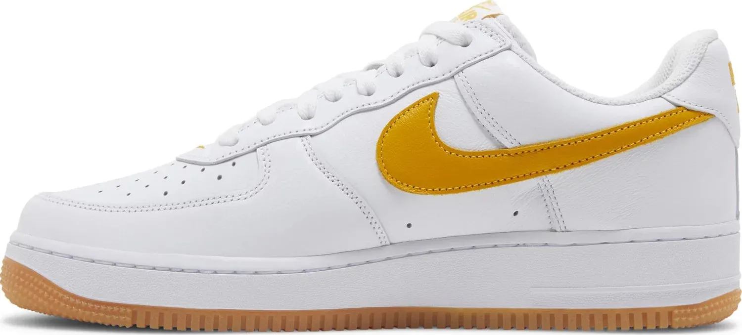 NIKE AIR FORCE 1 LOW WATERPROOF WHITE UNIVERSITY GOLD GUM YELLOW