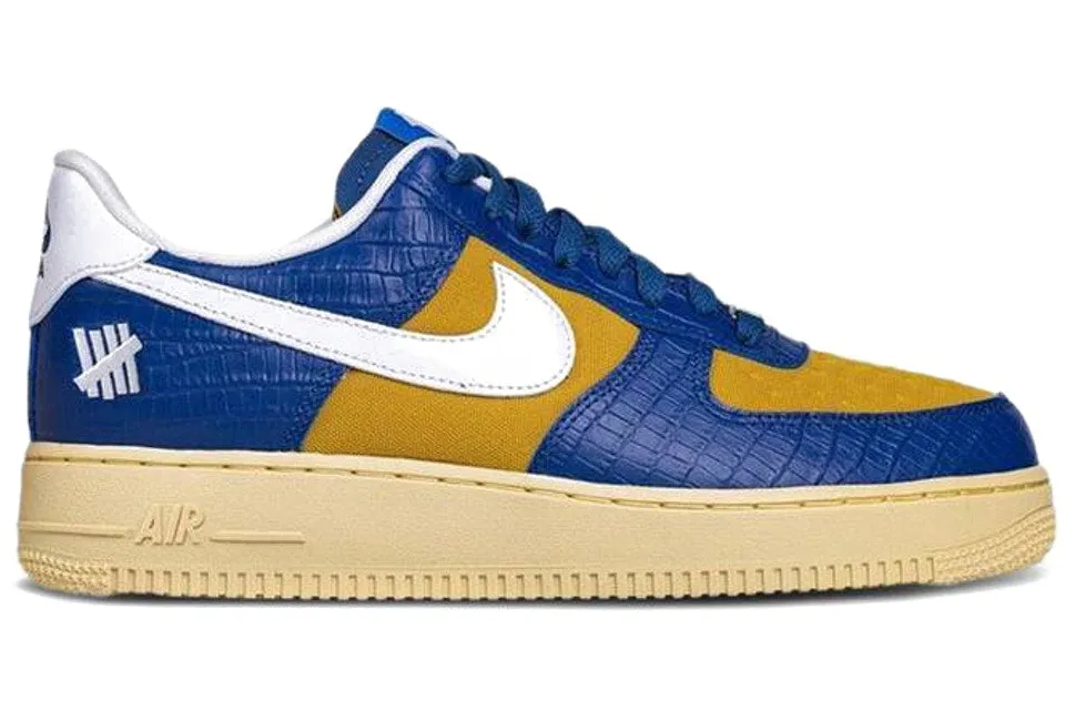 NIKE AIR FORCE 1 X UNDEFEATED LOW BLUE CROC