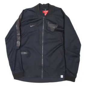 NIKE X NBA Chicago Bulls Mens Track Jacket Black USA L