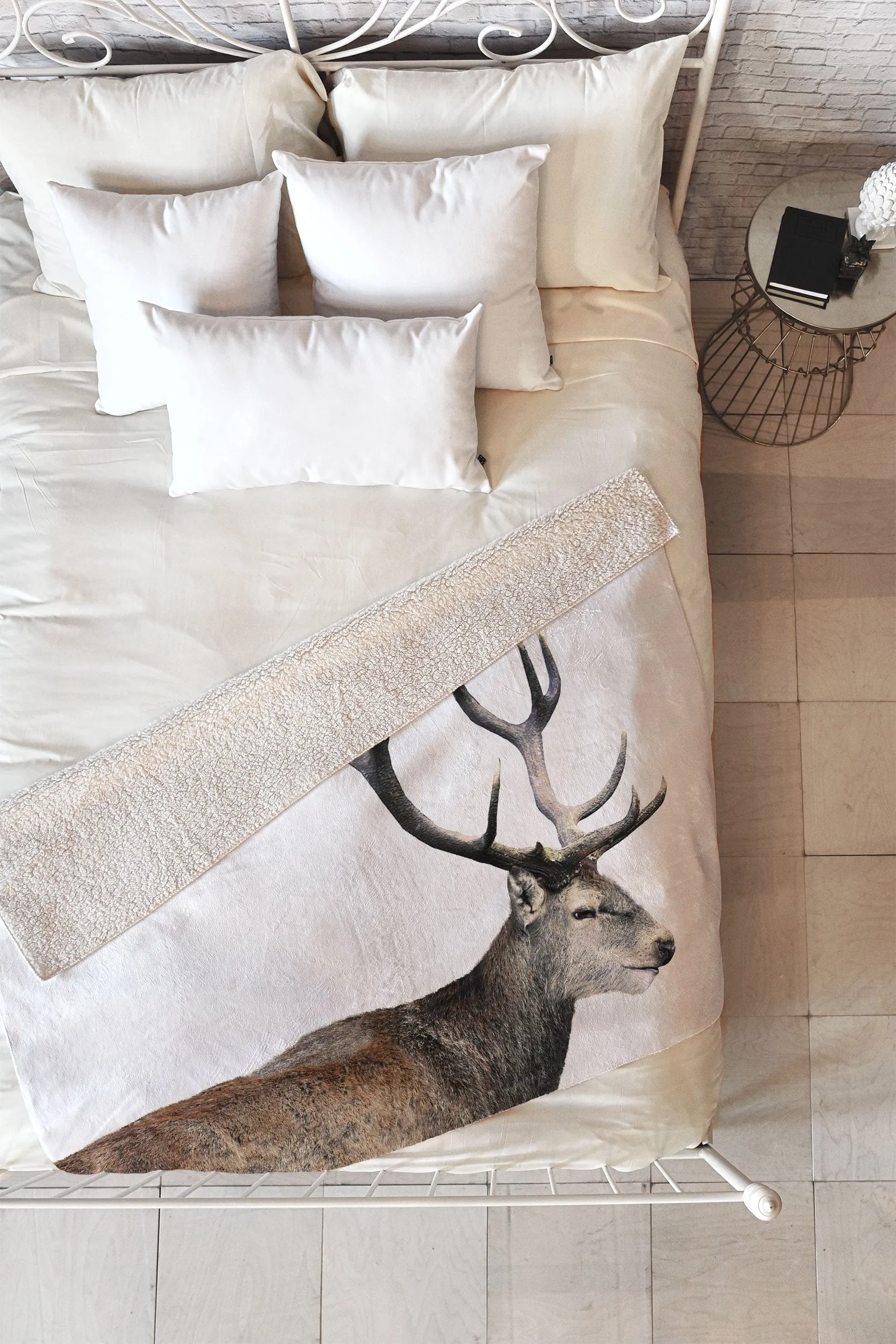 Ole Oh Deer Throw Blanket (DS)