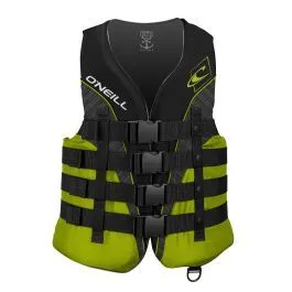 O'Neill Superlite 50n Buoyancy Impact Vest - Black / Lime