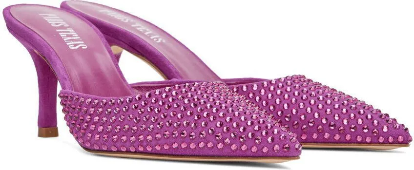 Paris Texas Purple Hollywood 75 Mules