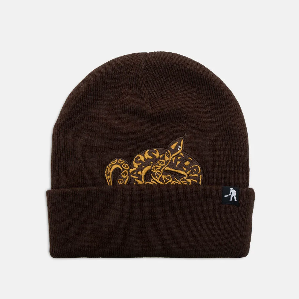 Pass Port Skateboards - Coiled Beanie - Chocolate