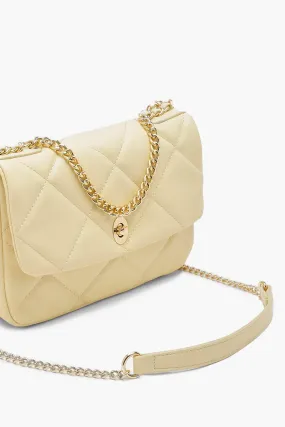 Pastel Quilted Chain Strap Shoulder Bag