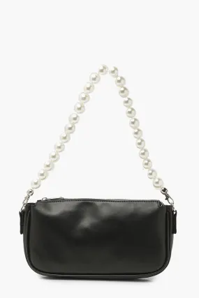 Pearl Handle Shoulder Bag