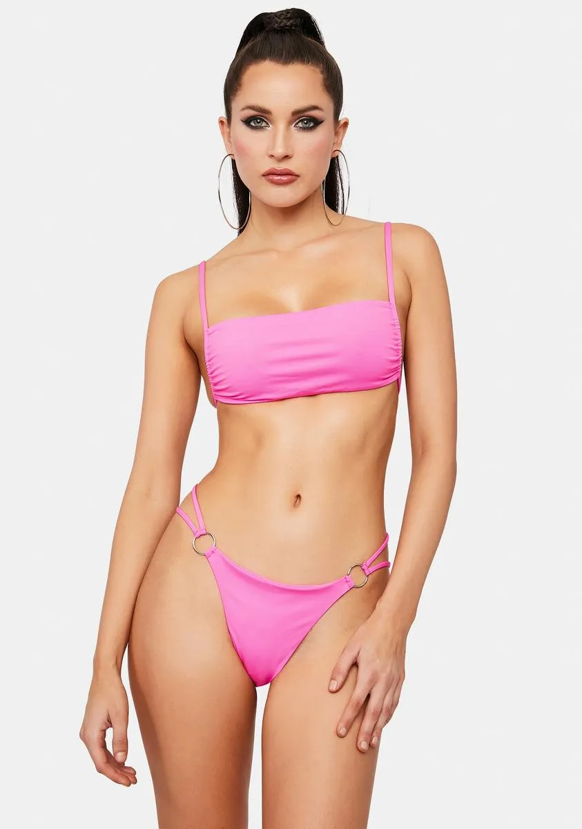 Pink Punch Kailyn Bikini Bottoms-