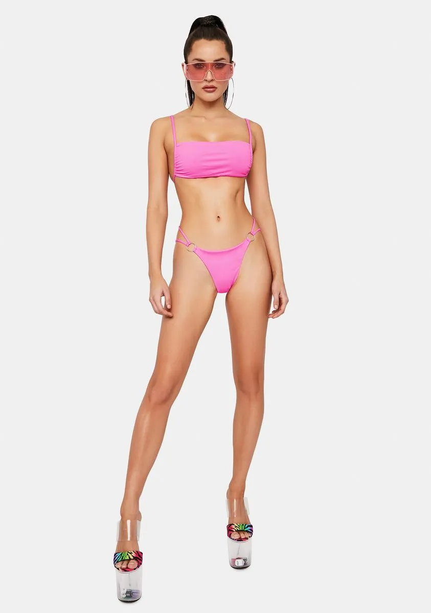 Pink Punch Kailyn Bikini Bottoms-