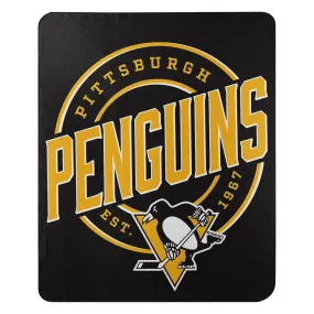 Pittsburgh Penguins 50 x 60 Campaign Fleece Throw Blanket