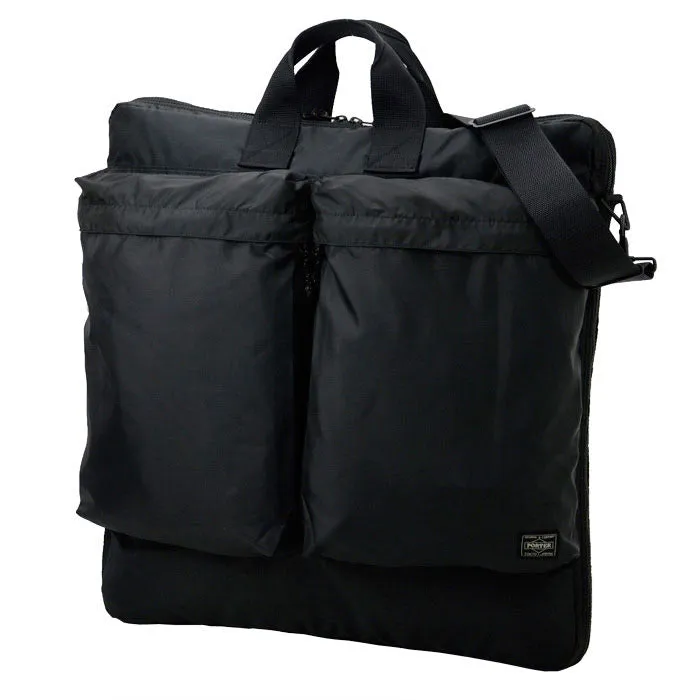 porter by yoshida force 2 way helmet bag (black)