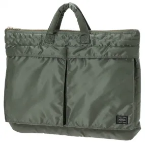 Porter-Yoshida & Co. Tanker Short Helmet Bag Large - Sage Green