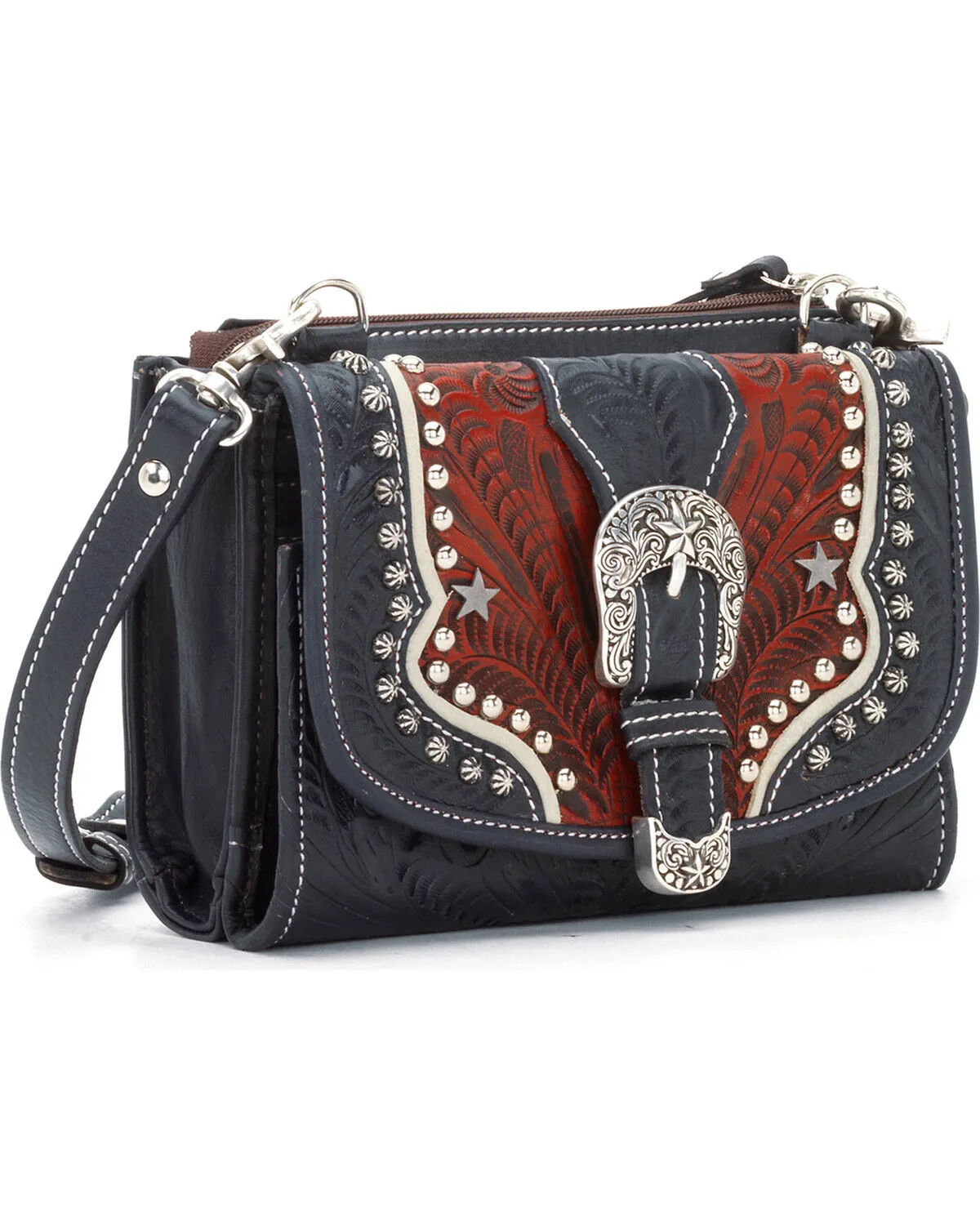 Product Name:  American West Women's Texas Two-Step Mini Crossbody Bag