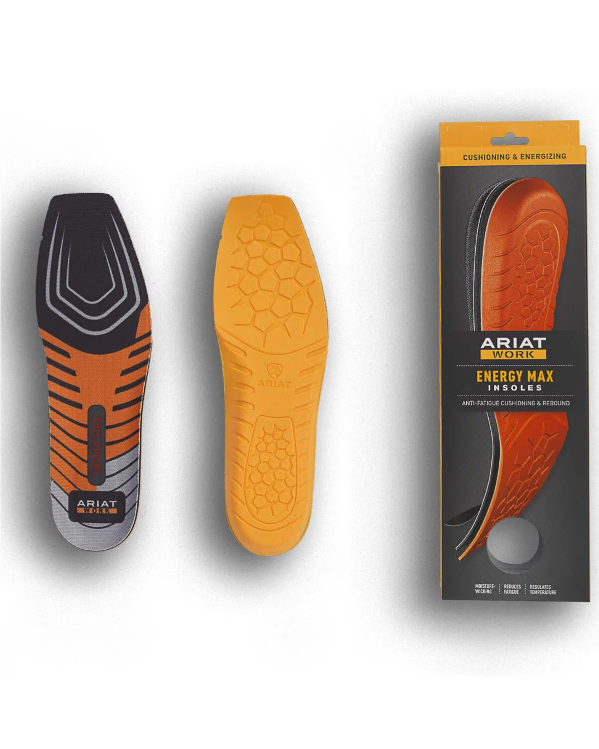 Product Name:  Ariat Men's Energy Max Work Boot Insole - Size 8