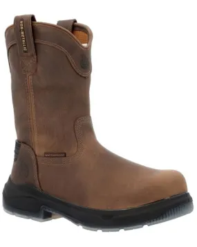 Product Name:  Georgia Men's Flxpoint Ultra Waterproof Wellington Pull On Work Boot - Composite Toe